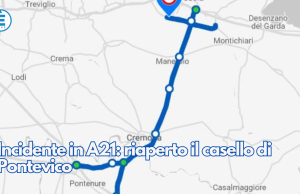 Incidente in A21: riaperto il casello di Pontevico