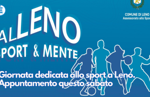 Giornata dedicata allo sport a Leno. Appuntamento questo sabato