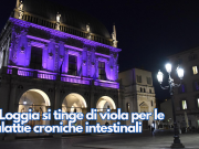 La Loggia si tinge di viola per le malattie croniche intestinali