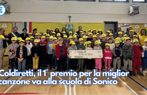 Coldiretti, il 1° premio per la miglior canzone va alla scuola di Sonico