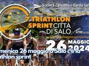 Domenica 26 maggio a Salò c’è la triathlon sprint