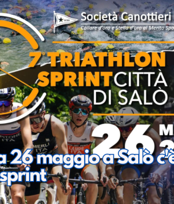 Domenica 26 maggio a Salò c’è la triathlon sprint