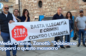 Medio Oriente, Zanotti: “Dobbiamo opporci a questo massacro”