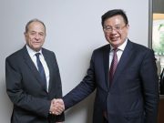 Cina-Regno Unito: presidente Xinhua incontra presidente onorario 48 Group Club