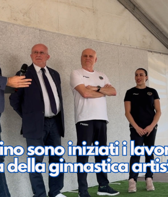 A Sanpolino sono iniziati i lavori per la Cittadella della ginnastica artistica
