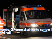 Gavardo, 27enne si schianta contro il guard rail e muore sul colpo