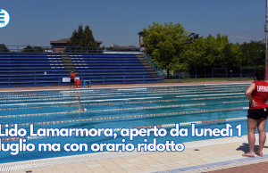 Lido Lamarmora, aperto da lunedì 1 luglio ma con orario ridotto