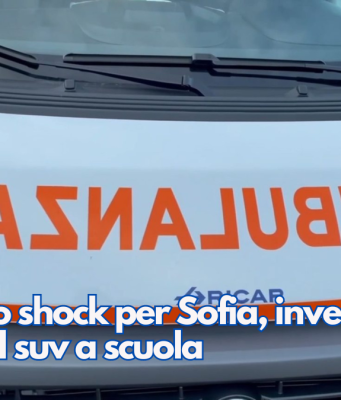 Tutti sotto shock per Sofia, investita e uccisa dal suv a scuola