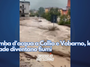 Bomba d’acqua a Collio e Vobarno, le strade diventano fiumi VIDEO