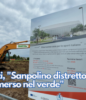 Castelletti, “Sanpolino distretto dello sport immerso nel verde”