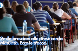 9mila bresciani alle prese con la Maturità. Ecco le tracce