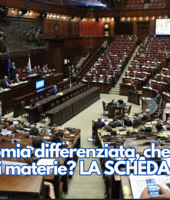 L’autonomia differenziata, che cosa è? E per quali materie? LA SCHEDA