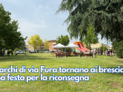 I parchi di via Fura tornano ai bresciani. Una festa per la riconsegna