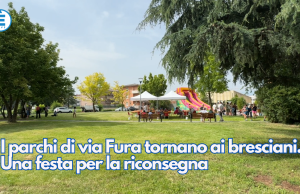 I parchi di via Fura tornano ai bresciani. Una festa per la riconsegna