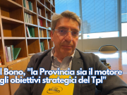 Del Bono, “la Provincia sia il motore degli obiettivi strategici del Tpl”