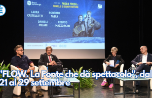 “FLOW. La Fonte che dà spettacolo”, dal 21 al 29 settembre