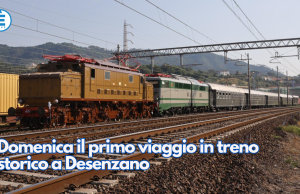 Domenica il primo viaggio in treno storico a Desenzano