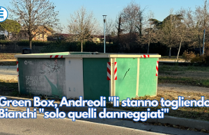 Green Box, Andreoli “li stanno togliendo”. Bianchi “solo quelli danneggiati”