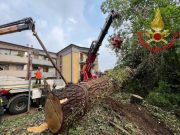 Maltempo, 150 chiamate ai Vigili del Fuoco