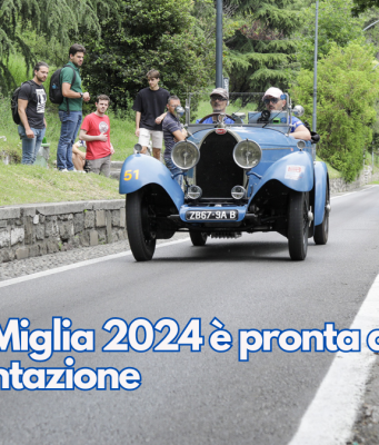 La 1000 Miglia 2024 è pronta a partire. La presentazione