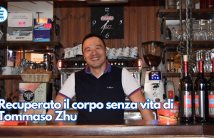 Recuperato il corpo senza vita di Tommaso Zhu