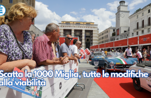 Scatta la 1000 Miglia, tutte le modifiche alla viabilità