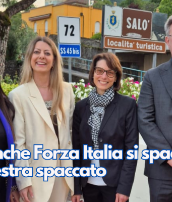 A Salò anche Forza Italia si spacca in un centro destra spaccato