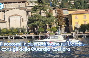 11 soccorsi in due settimane sul Garda. I consigli della Guardia Costiera