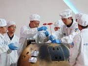 Cina: apre returner sonda lunare Chang’e-6 dopo arrivo a Pechino