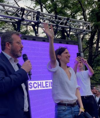 Elly Schlein alla Festa della Valverde di Botticino il 1° agosto