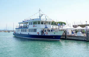 Inaugurata “Ander”, la nuova motonave ibrida del Garda