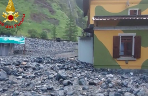 Maltempo, gravi danni in Gaver. 20 persone isolate