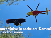 Quattro vittime in poche ore. Domenica nera nel Bresciano