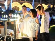 Cina: festival della vita notturna a Tianjin