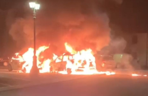 Auto incendiate a Manerbio: una coppia finisce nei guai