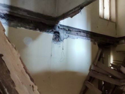 Crollati due solai in una palazzina del centro storico
