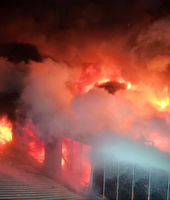 Enorme incendio alla Faerch di Verolanuova. Nessun ferito