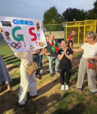 Angela Andreoli, l’abbraccio di San Polo …e Sanpolino