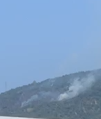 Brucia la Maddalena. Vigili del Fuoco già al lavoro