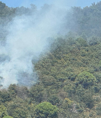 Maddalena, “incendio domato con 30 mila litri di acqua”
