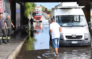Violento temporale su città e provincia. La mappa delle criticità