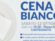 A Castegnato, sabato, la “Cena in Bianco”
