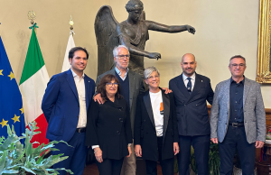 Il presidente del Coni Malagò visita Brescia dopo i successi olimpici