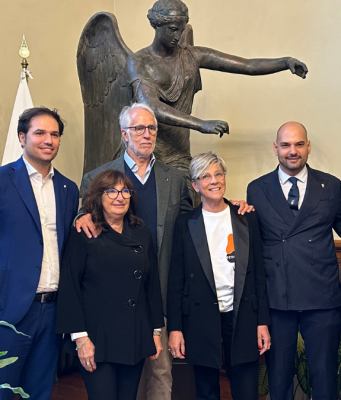 Il presidente del Coni Malagò visita Brescia dopo i successi olimpici