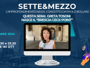 Greta Tosoni, ecco il Brescia Check Point. Stasera a Sette&Mezzo