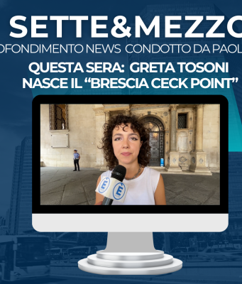 Greta Tosoni, ecco il Brescia Check Point. Stasera a Sette&Mezzo