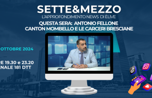 “Sette&Mezzo”, parliamo di carceri. L’ospite è Antonio Fellone