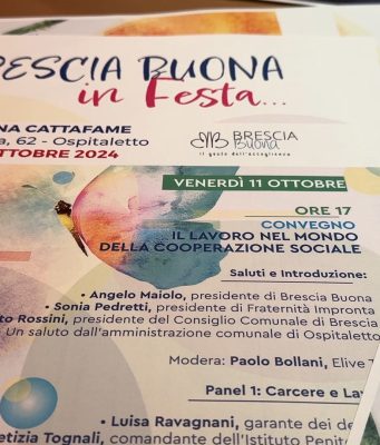 Cucina, cultura e solidarietà. A Ospitaletto c’è Brescia Buona in festa