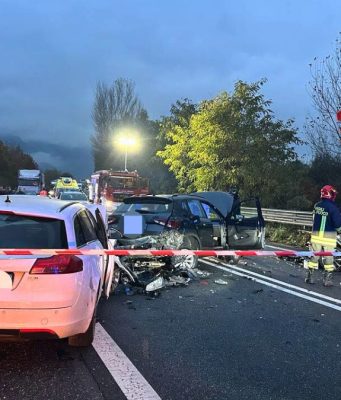 Carambola fra 4 auto a Pisogne. Mattina di passione sulla provinciale 510