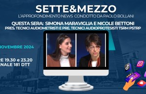 Sordità e impianti cocleari, stasera a “Sette&Mezzo”,